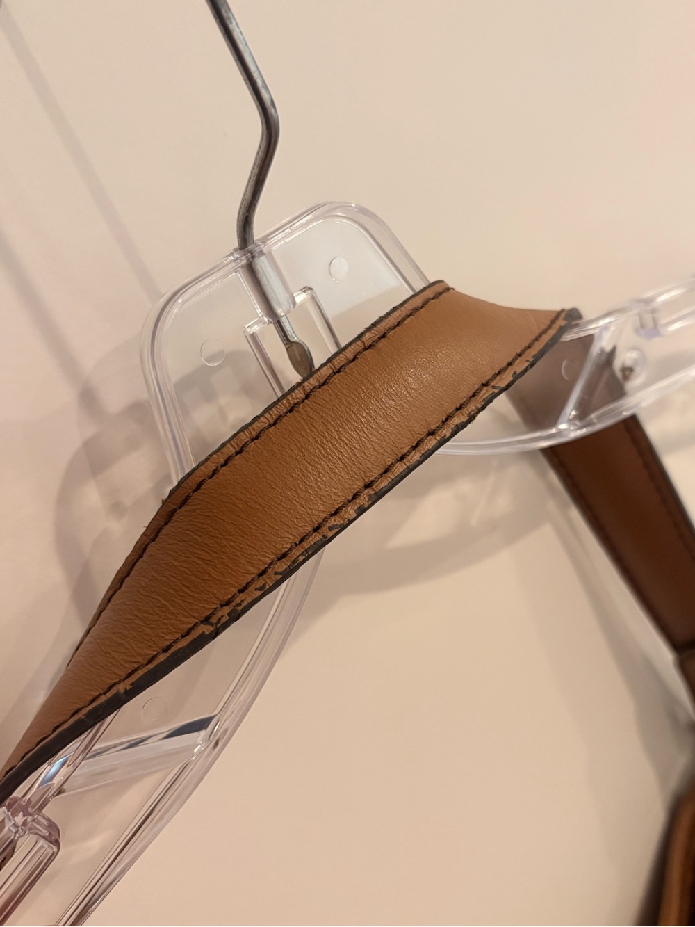 Etienne Aigner Tan Leather Hobo with Tassel Detail - Picture 5 of 8